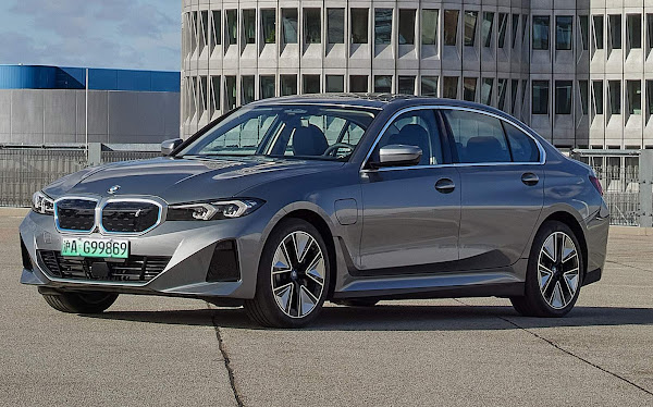 Novo BMW Série 3 elétrico é apresentado oficialmente na China